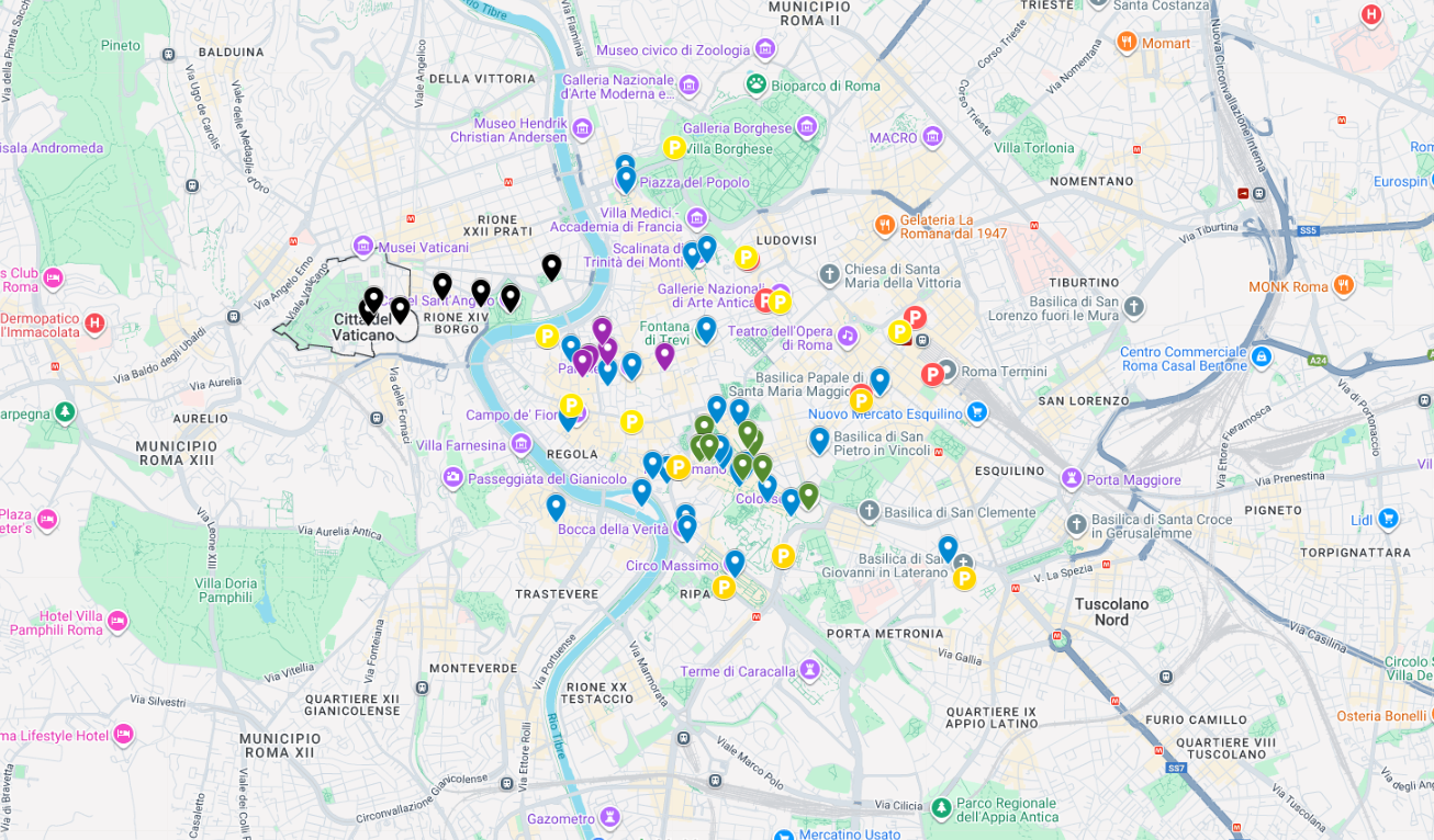 Roma no Mapa